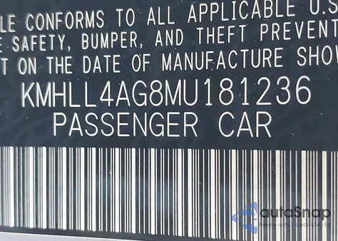 2021 Hyundai Elantra Se z USA, uszkodzony, nr VIN KMHLL4AG8MU181236